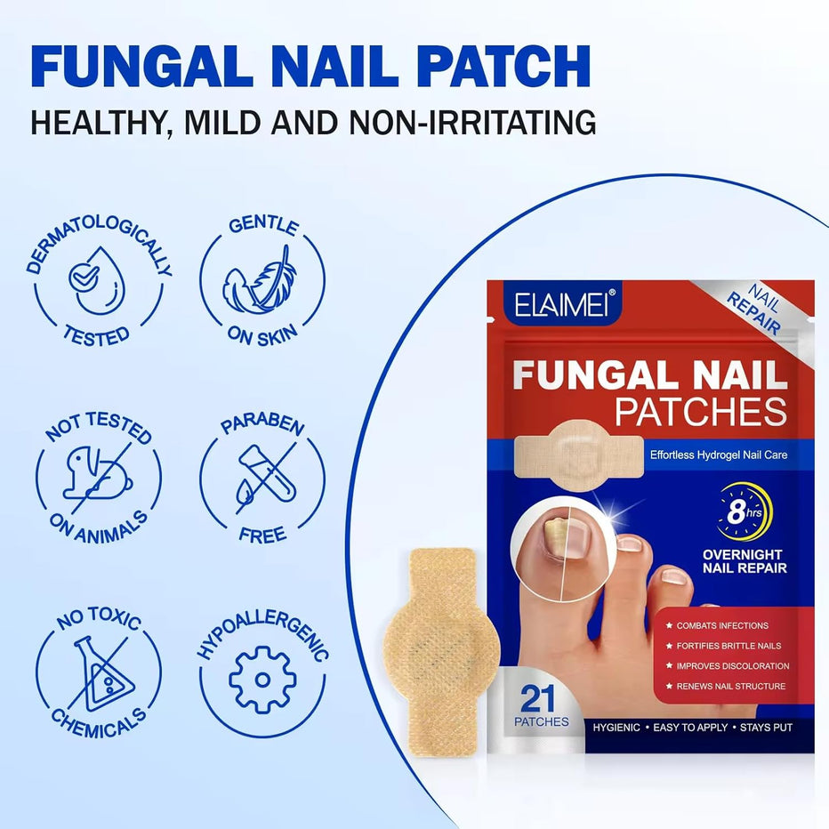 Fungal Nail Patches 21 patches in 1 pack ( Buy 1 get 1 free