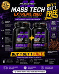 Muscle Tech Mass Tech Extreme 2000 – 1 KG Box | High Protein Mass Gainer By 1 Get 1 Free