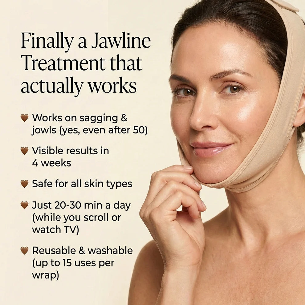 V-Line Face Lifting Tape – Instant Chin & Jawline Lift