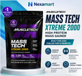 Muscle Tech Mass Tech Extreme 2000 – 1 KG Box | High Protein Mass Gainer