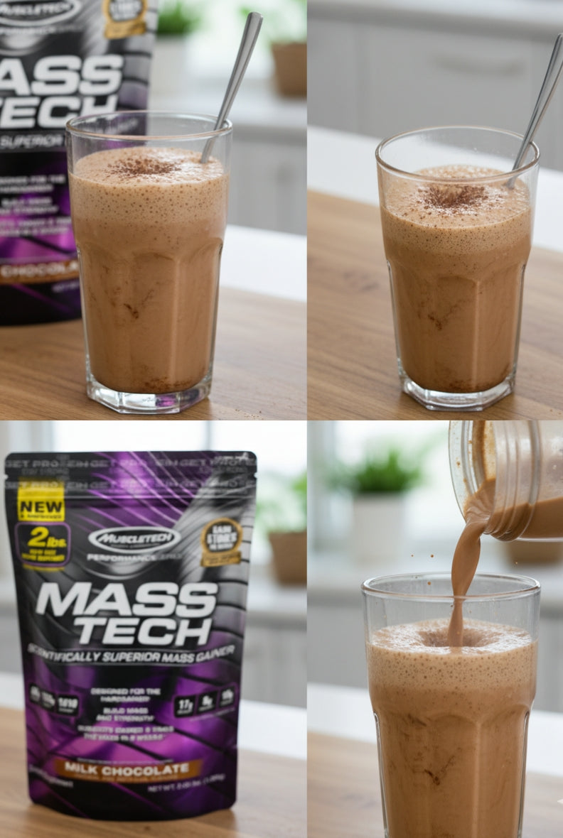 Muscle Tech Mass Tech Extreme 2000 – 1 KG Box | High Protein Mass Gainer
