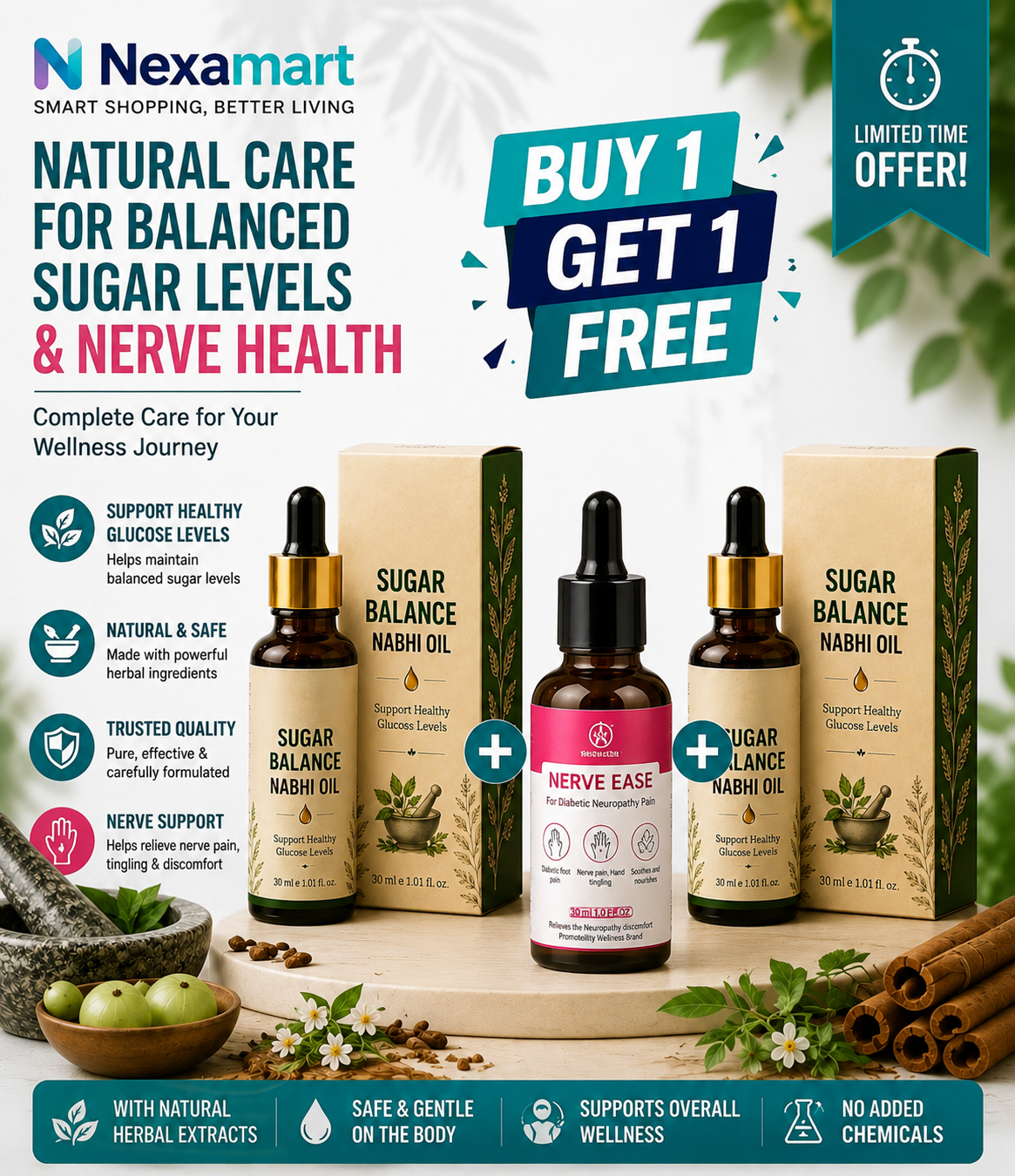 Sugar Balance Nabhi Oil