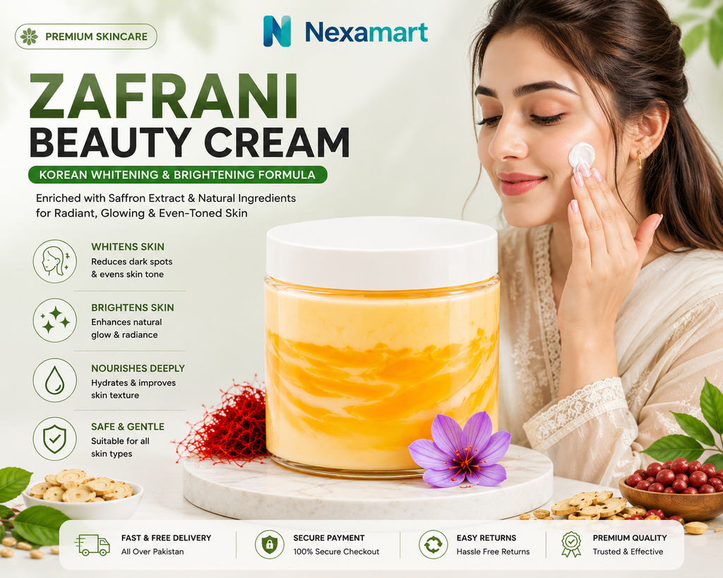 Zafrani Beauty Cream – Korean Whitening & Brightening Formula